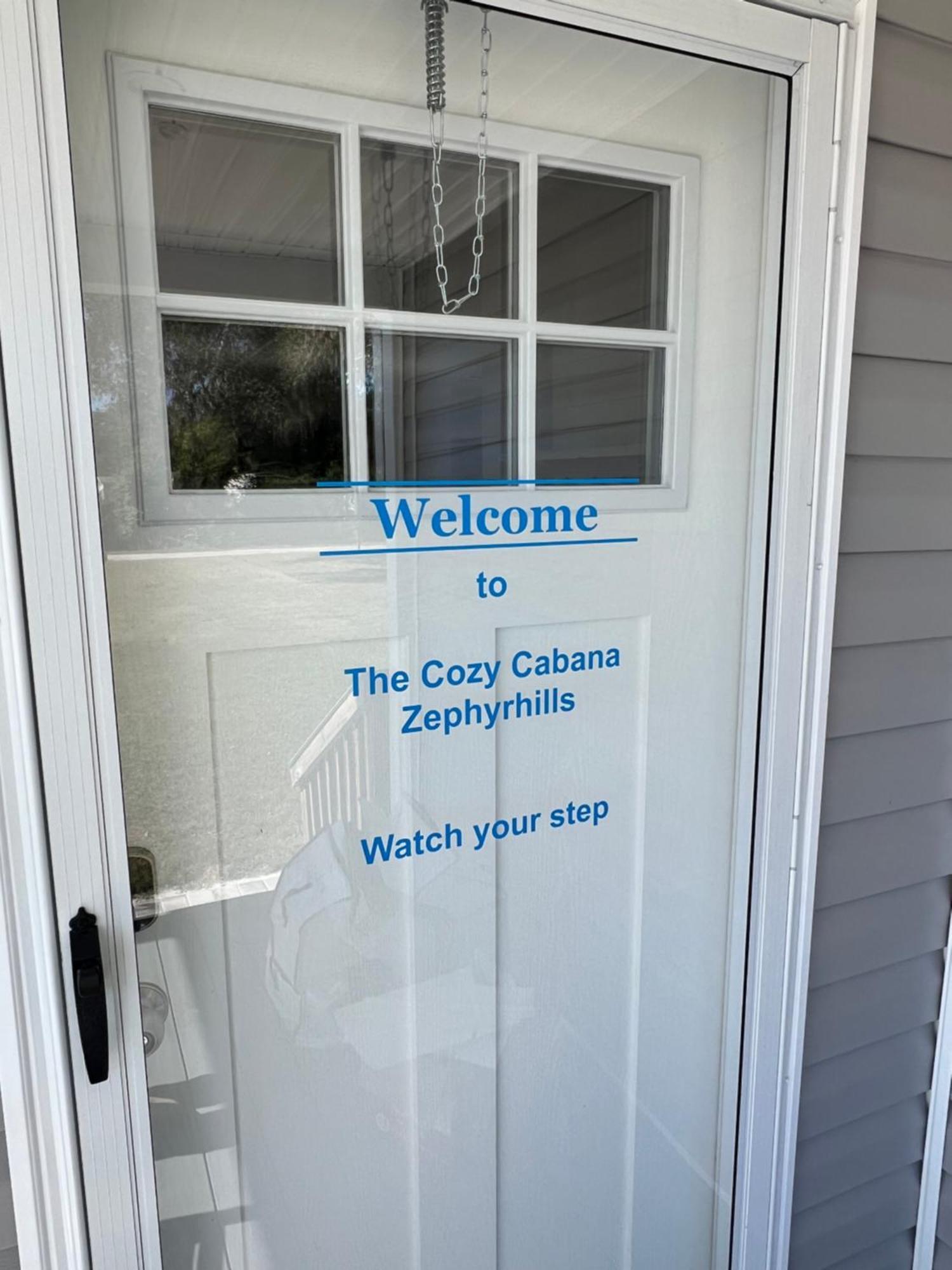 The Cozy Cabana Zephyrhills Esterno foto